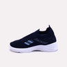 Ravella Blue Slip On Sneakers for women