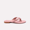 reese women peach casual slippers