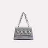 rena silver clutch front