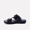 reynold black casual slippers for men