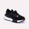 rhea black women sneakers