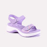 rhea purple comfy sandals