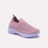 Rivka Pink Slip On Sneakers