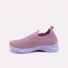 Rivka Pink Slip On Sneakers for women