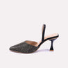 romilly black fancy pumps for women