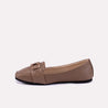 romy brown casual pumps for women