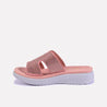 rosalie pink casual slippers for women