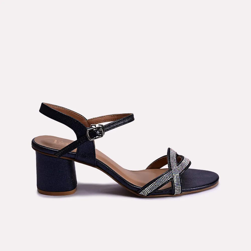 rosina black fancy sandals