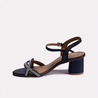 rosina black women's fancy sandals