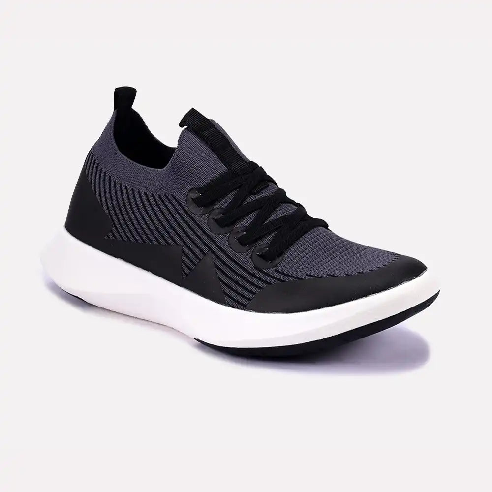 roy men black sneakers