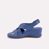 sable blue casual sandals for women