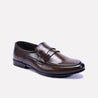 savage brown dress penny loafers