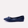 savannah navy blue fancy pumps for women