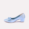 selena blue casual pumps for women