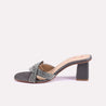 seraphina gray heel slippers for women