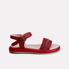 serena women maroon soft sandals