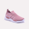 Serenelle Pink Slip On Sneakers