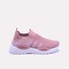 Serenelle women Pink Slip On Sneakers