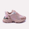 women sheen pink sneakers 0440625