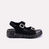 skye women black comfy sandals