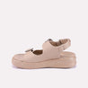 skye light brown comfy sandals for women