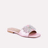 skylar pink fancy slippers