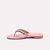 solace pink fancy flip flops for womens