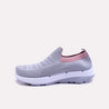 Solara Gray Sneakers for women