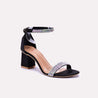 solera black bridal sandals