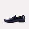 stalker blue moccasin dress shoes for men