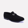 steelman black velvet dress loafers