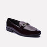 stryker maroon formal loafers