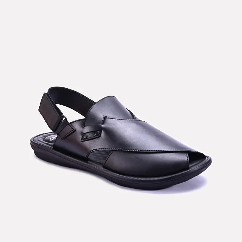 stuart black peshawari sandals