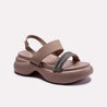 womens fawn plaftorm fancy sandals