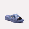 svetlana blue comfy slippers