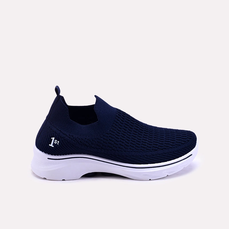 Taliah women Blue Slip On Sneakers