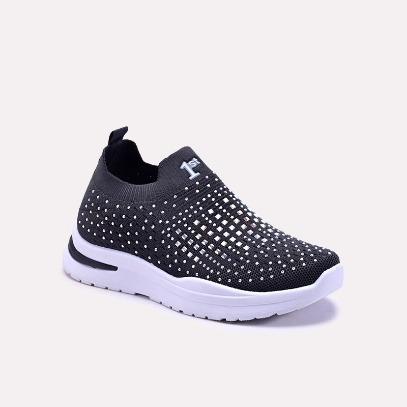 Tauria Gray Slip On Sneakers