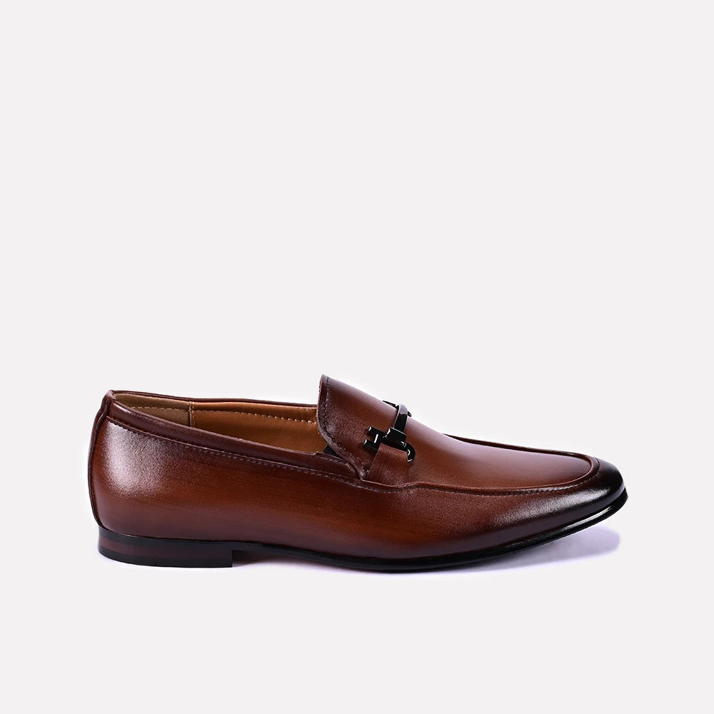 thomas men brown formal shoes