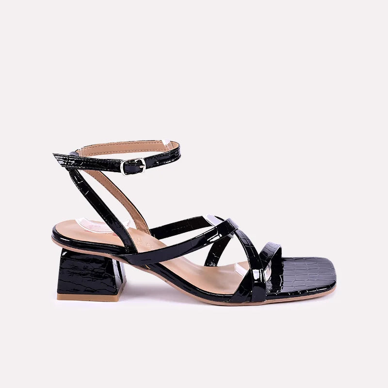 tia women black casual sandals