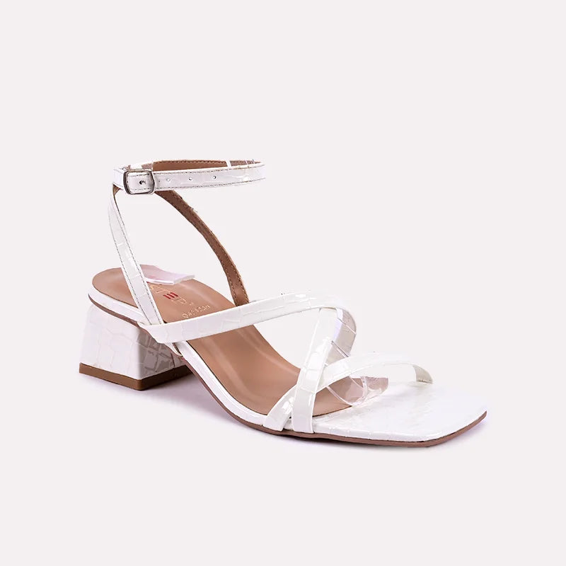 tia white casual sandals