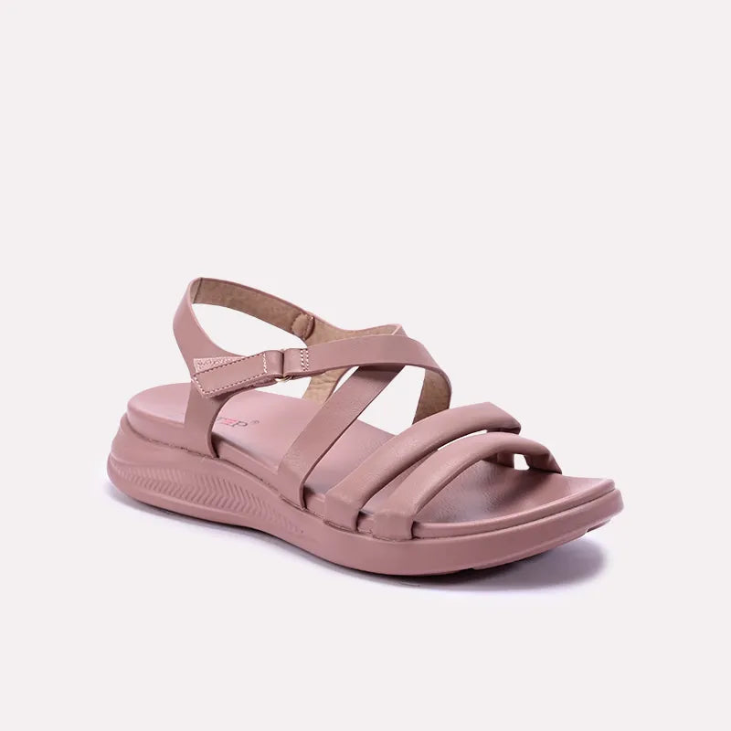 trista pink comfy sandals