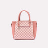 twilight pink casual shoulder bag for women