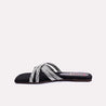 ursula black flat slippers for women