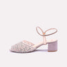 valentina peach bridal pumps for womens