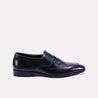 vanguard mens black dress loafers