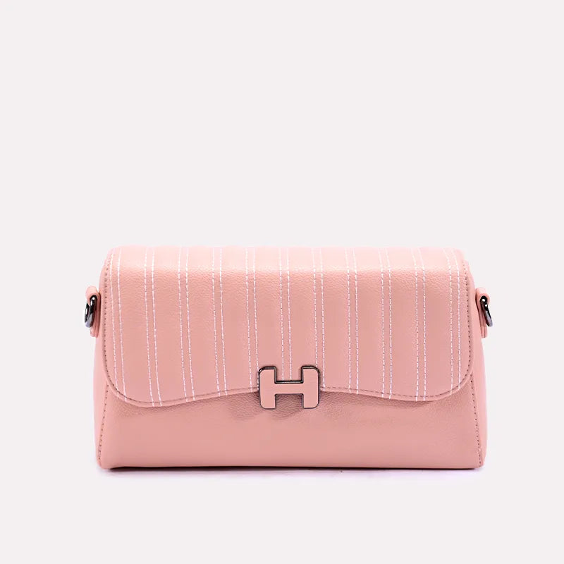 velour pink luxury purse