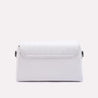 velour white luxury purse for women