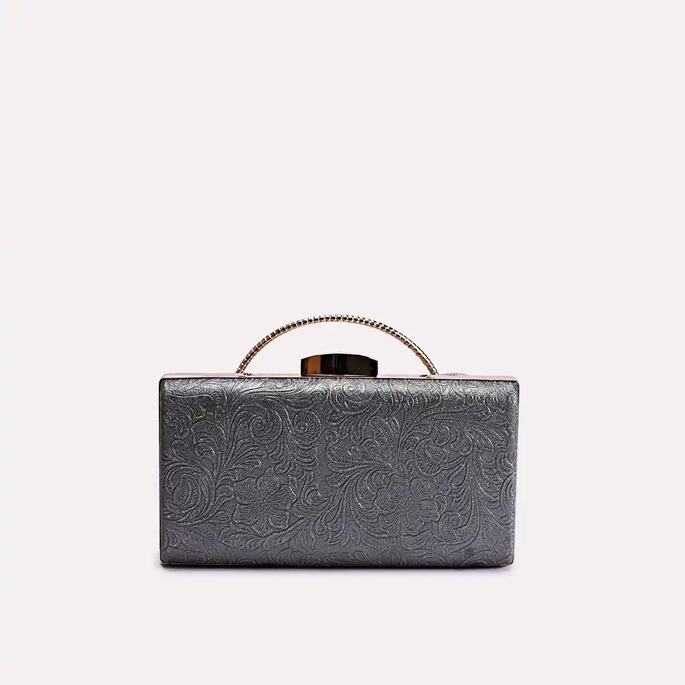 vera gray clutch back