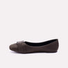 veronica dark gray casual pumps for women