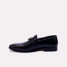 victor black formal loafers for men